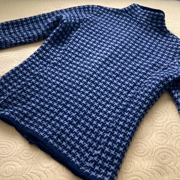 100% WOOL zip up cardigan by DAVID BROOKS - Picture 11 of 11